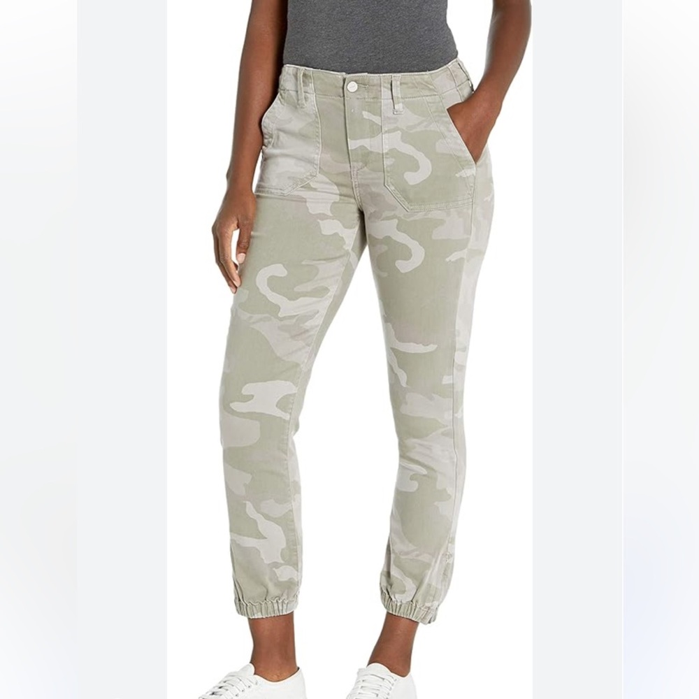 PAIGE Taupe Camouflage Pants